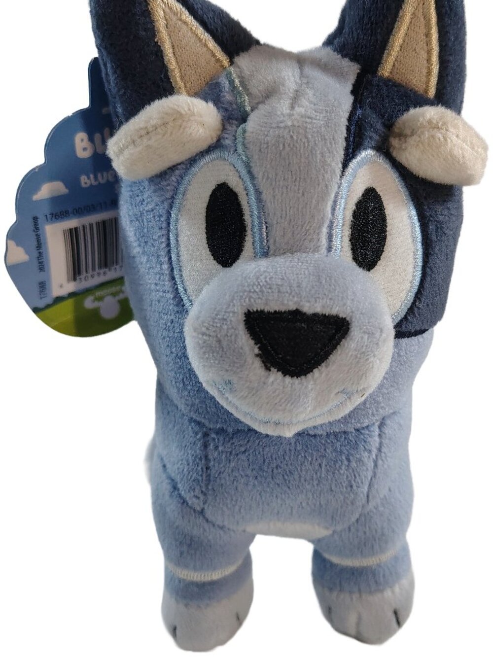 Bluey's Youngest Cousin Socks 7" Blue Moose Toys